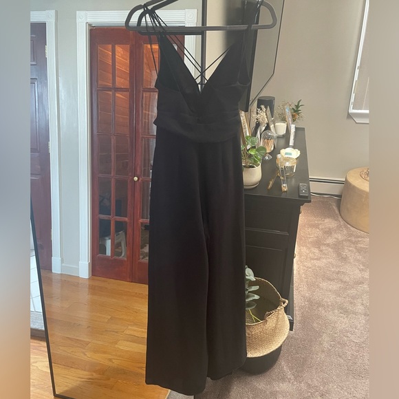 Lulus Black Backless Wide-Leg Jumpsuit - Picture 3 of 9